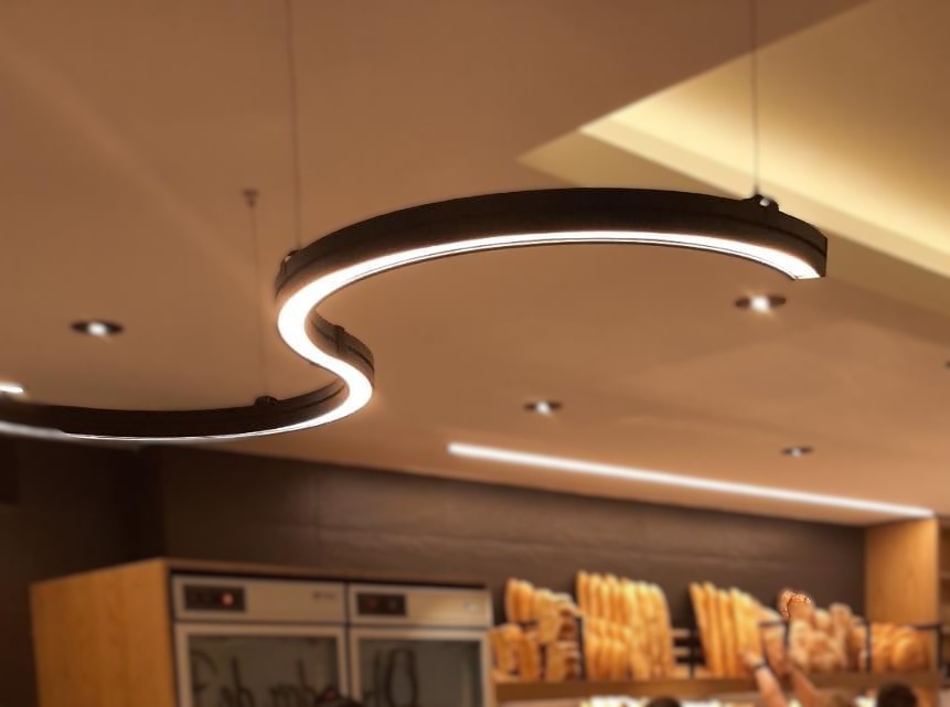luminaire modulaire ArqS circulaire